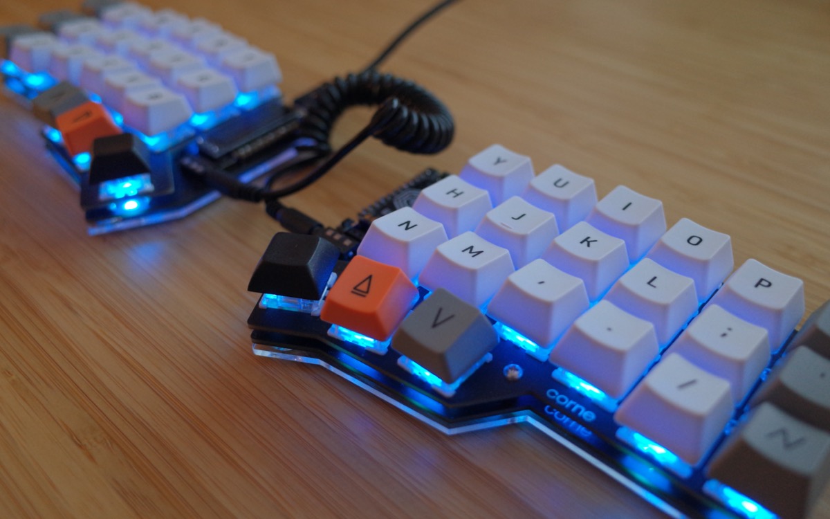 Crkbdの外観その2